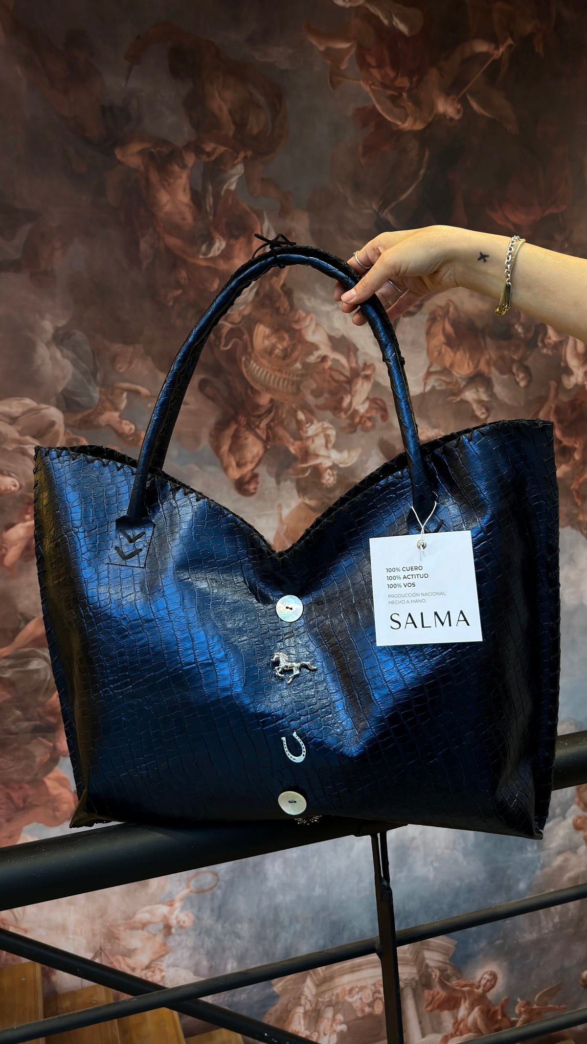 Criolla Bag Azul (grande)