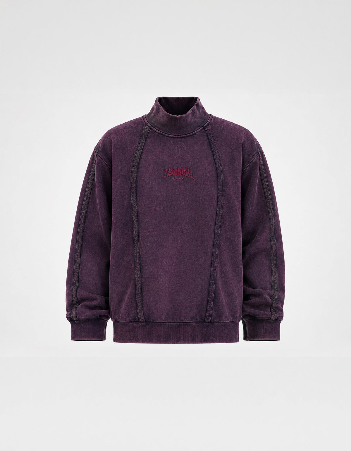 Buzo Temblad Stone Wash Vino