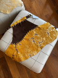 Top Halter Choco/Mostaza