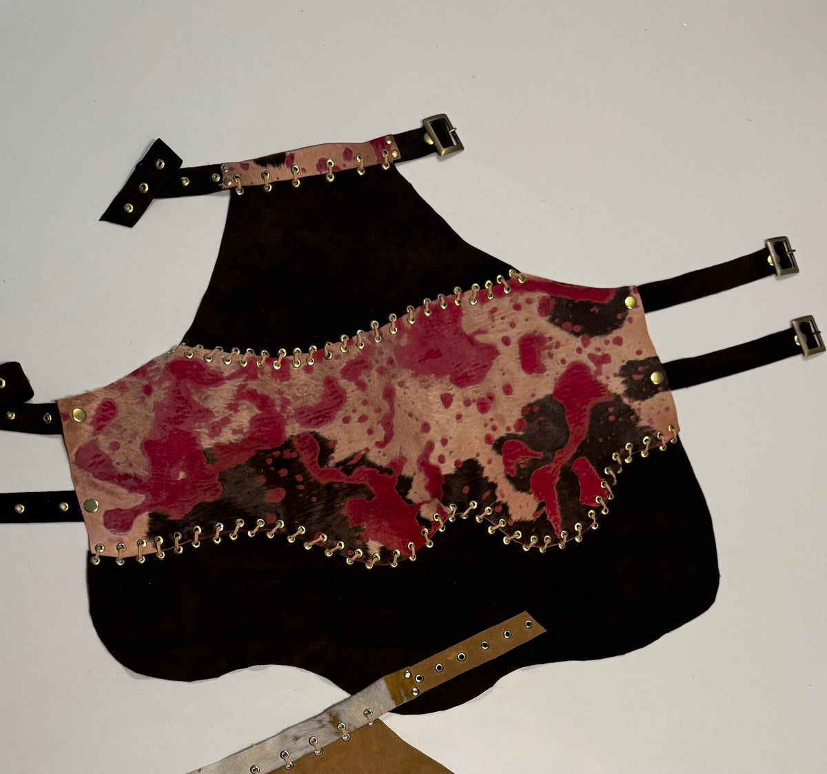 Top Halter Choco/Rosado