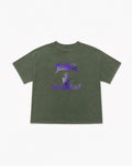 Remera Sol Invictus Stone Wash Verde