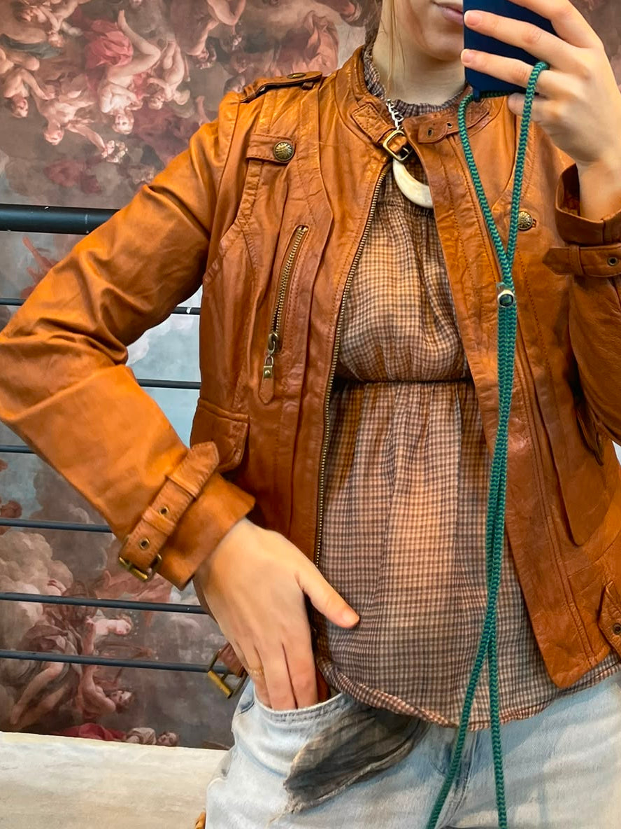 Chaqueta Old vintage -  Camel · ENFRENADA